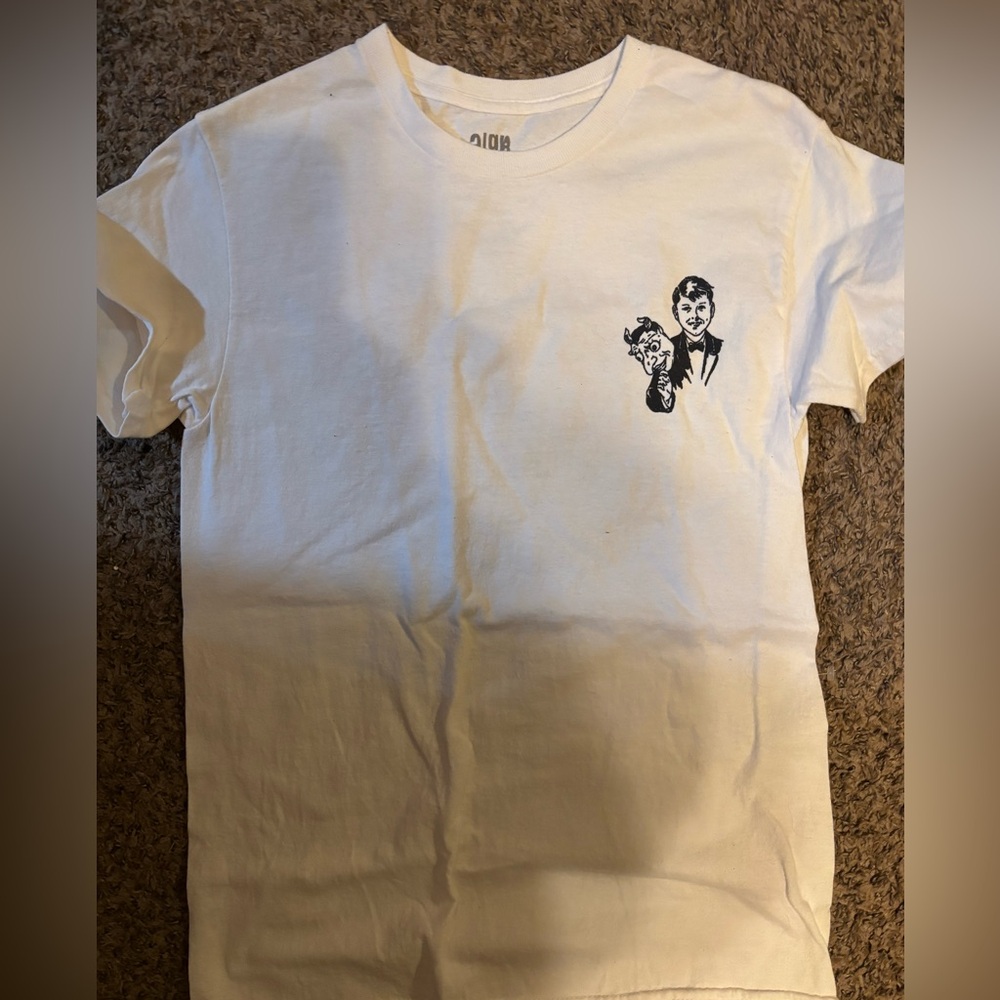 Kids White Graphic Tee - Picture 2 of 2